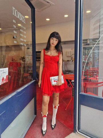 MILI DRESS red