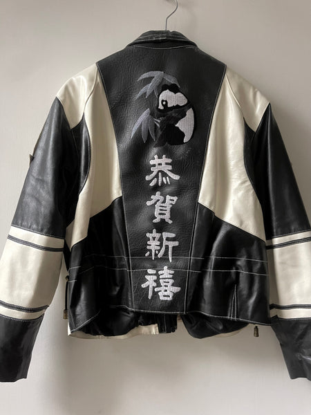 MOTORJACKET  LEATHER (rare piece)