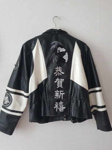 MOTORJACKET  LEATHER (rare piece)