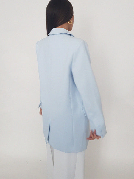 RUBY COAT OR VEST // blue