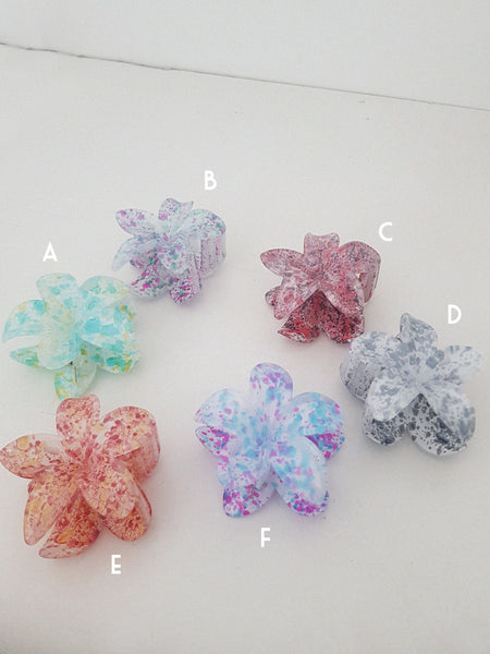 FLOWER HAIR CLIP