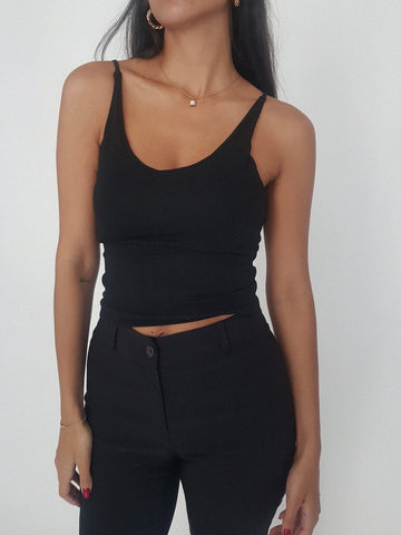 BETTY TOP // black