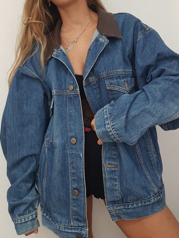 DENIM COAT // 2000