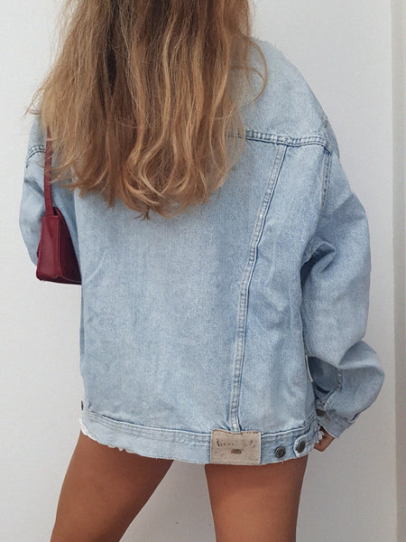 DENIM COAT // MUSTANG