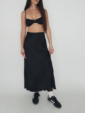 SHINNING SKIRT // BLACK