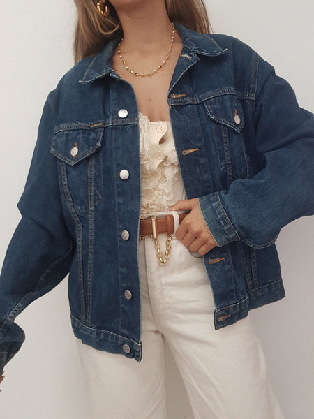 DENIM COAT // 2030