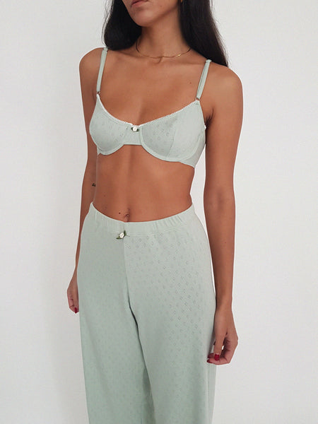 TROUSERS MARGARITA // mint