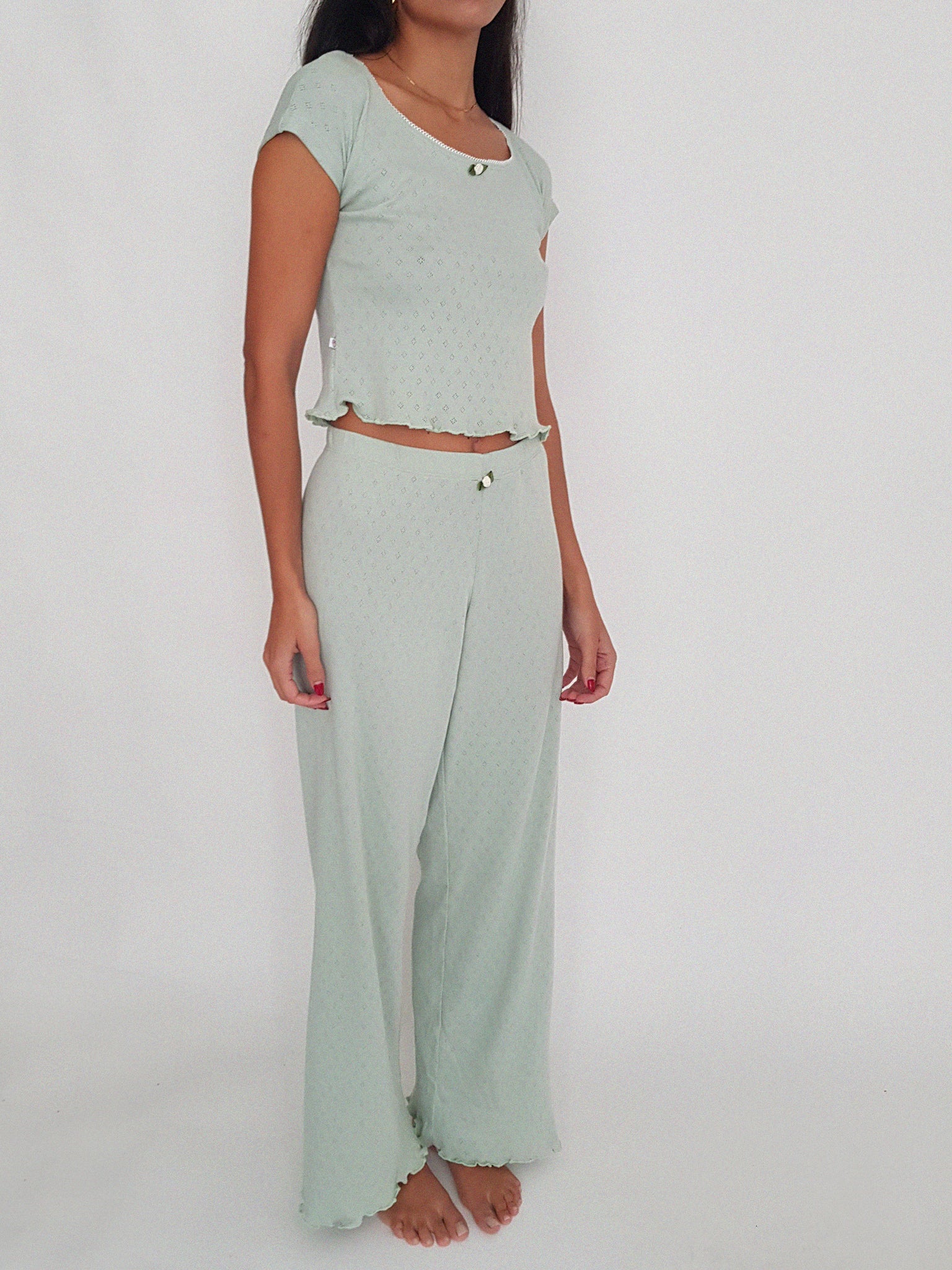 TROUSERS MARGARITA // mint