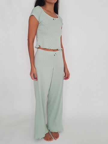 TROUSERS MARGARITA // mint