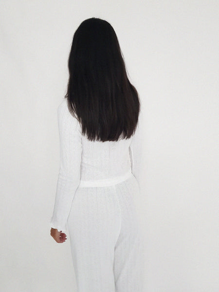 TOP ANIS // white