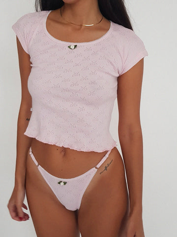 TOP LILAS // light pink