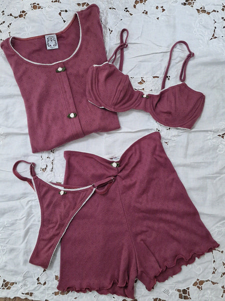 TOP ANIS // aubergine