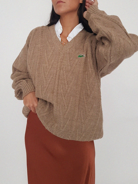 VINTAGE KNIT LACOSTE