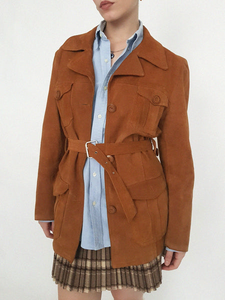 VINTAGE SUEDE COAT