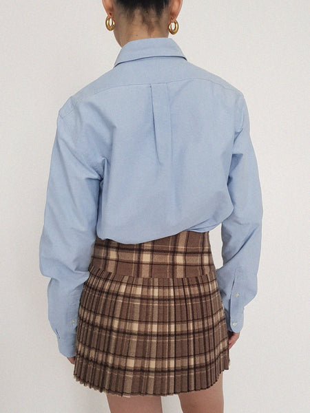 COQUETTE SKIRT // plaid