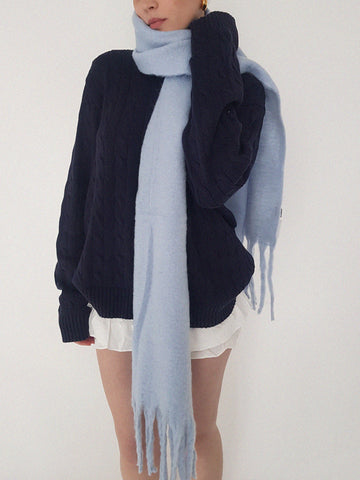 PASTEL WINTER SCARFS