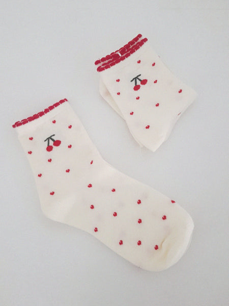 CHERRY SOCKS //