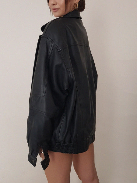 LEATHER COAT // 12