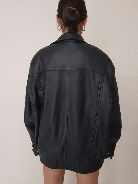 LEATHER COAT // 12