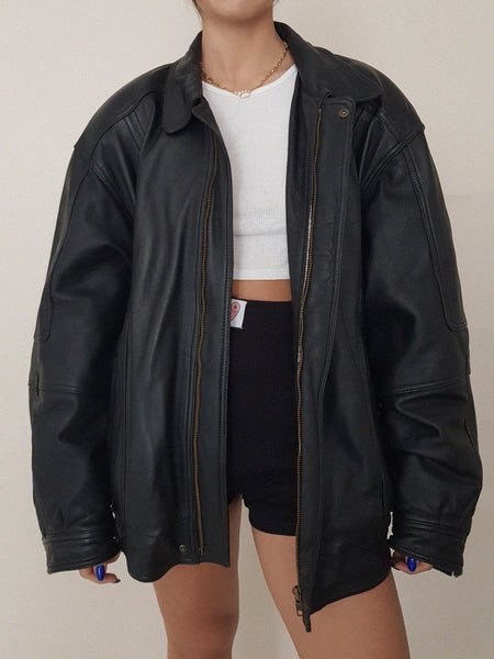 LEATHER COAT // 12