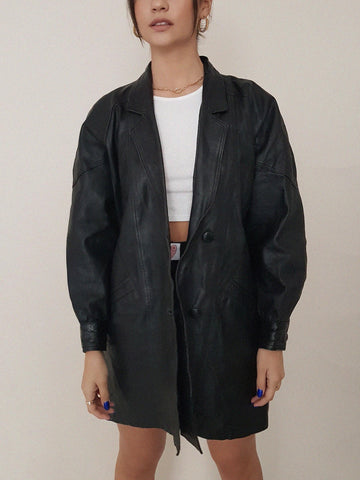 LEATHER COAT // 14