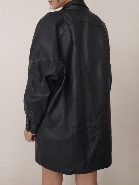 LEATHER COAT // 14