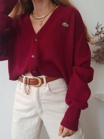 VINTAGE KNIT // LACOSTE