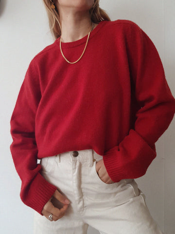 VINTAGE KNIT // 100% wool